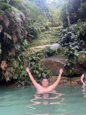 Aguas Turquesas del salto de la bruja Tarapoto