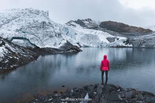 hermosa foto del glaciar Pastoruri en Huaraz