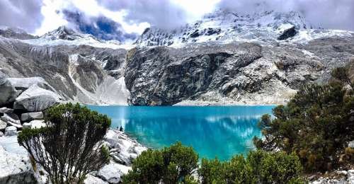 Hermosa Vista de la laguna 69 en huaraz