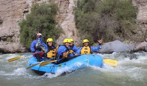 rafting en el rioc Chili Arequipa