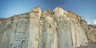 vista de la famosa ruta del sillar